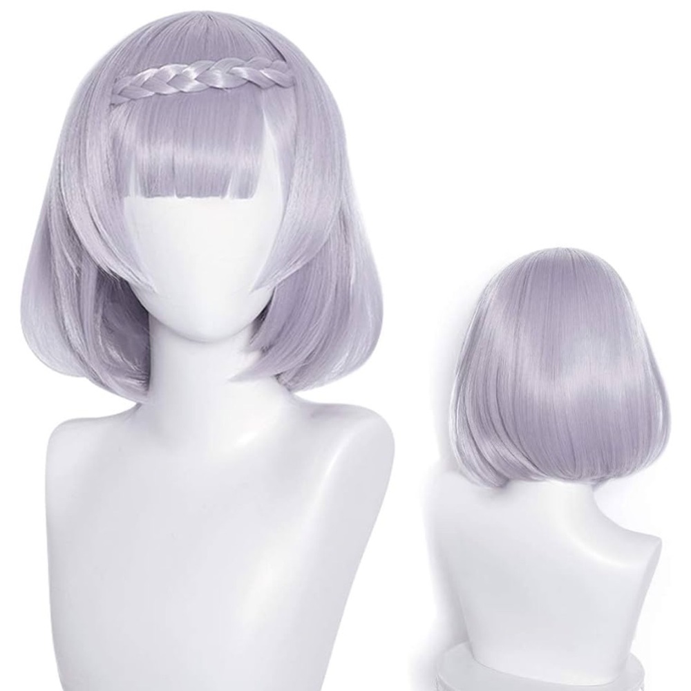 Purple Noelle Cosplay Wig